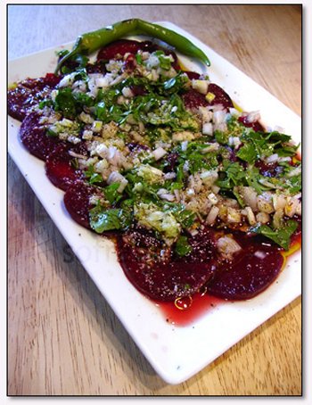 Rotebeete Carpacio