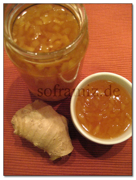 Ingwer Marmelade-Zencefil